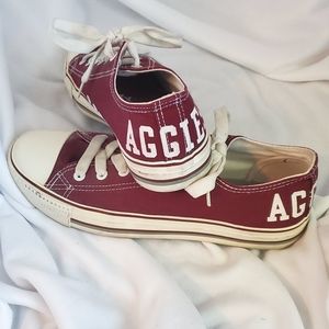 Forever Collectibles Texas A&M Aggies Canvas Shoes
